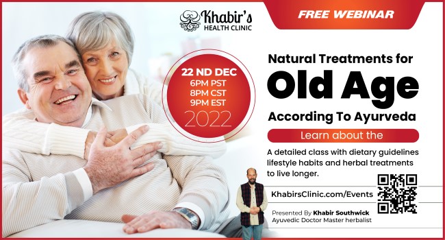 Natural Treatments for Old Age according to Ayurveda