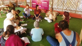 Khabir southwick workshop held in india