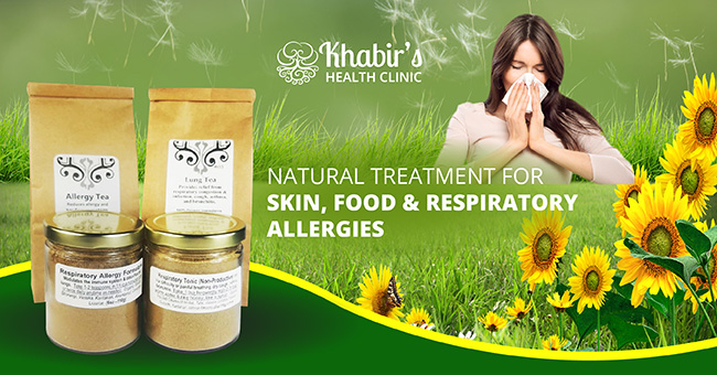 Natural Treatment for Skin, Food & Respiratory Allergies