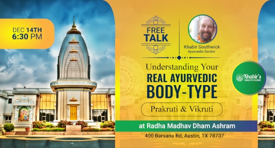 Understanding your Ayurvedic Body-type: Prakruti & Vikruti