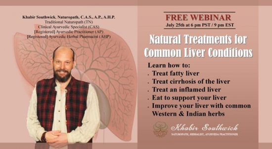 Webinar:  Natural Treatments for Common Liver Conditions