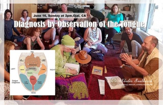 Free class: Diagnosing by Observation of the Tongue per Ayurveda